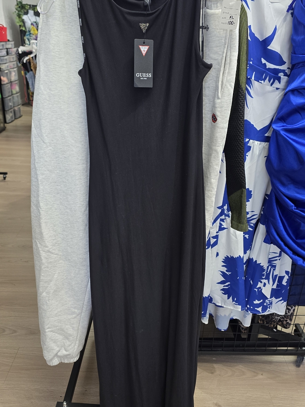 Guess Black Maxi Dress